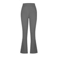 thumbnail image 3 of Bogo Yoga Pants Women Flare With Pockets Women Casual Pants Tall Sweatpants Women Cotton Straight Leg Pants For Women Casual Plus Size Work, 3 of 5