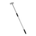thumbnail image 1 of vortess Weeding Rake Garden Hoe Manual Multifunctional Detachable Handle Gardening Hand 5 tooth, 1 of 9