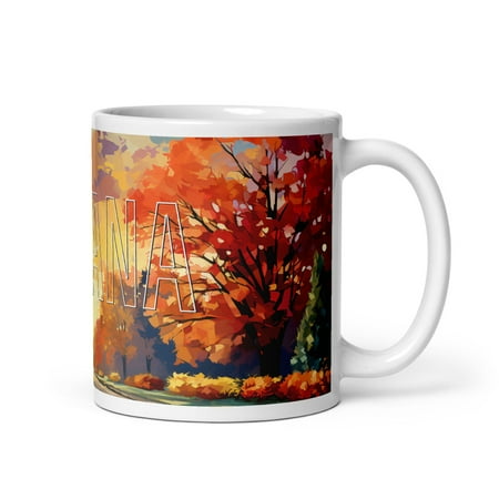 

Indiana’s Autumn Charm – Scenic Mug from the 50 States Collection