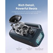 Soundcore Boom 2 By Anker, Outdoor Speaker, 80W, Subwoofer, 24H Playtime, IPX7 Waterproof, Floatable, RGB Lights, Blue