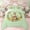 Green 02, variant on Erosebridal Bowknot Bunny Kids Queen Comforter Set, Cute Easter Eggs Bedding Comforter Set, 3pcs