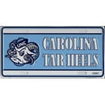 thumbnail image 1 of North Carolina Tar Heels Metal License Plate, 1 of 1