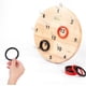 thumbnail image 2 of Juego de lanzamiento de anillos, interior y exterior para niños y adultos, divertido portón trasero o colgado en la pared, idea de regalo emocionante, diseño seguro y duradero, incluye 13 ganchos de Namotu SM-301, 2 of 5