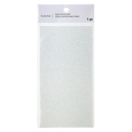 UPC: 0191518571462 | Clear Micro Iridescent Bling Sticker Sheet By Recollections™