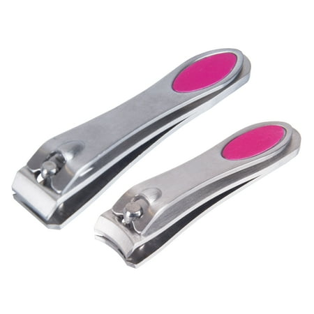 (2 Pack) Trim Nailcare Fingernail & Toenail 09625 Clippers, 2 (Best Toenail Clippers For Thick Toenails)