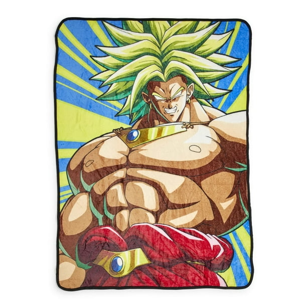 Dragon Ball Z Broly 45 X 60 Inch Fleece Throw Blanket Walmart Com Walmart Com