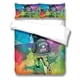 thumbnail image 1 of Set de edredón Skateboards Microfiber Duvet Funda Almohada Shams Boys Durmiente Artículos para el hogar Dibujos animados Imprimir Juego de camas M 3 piezas tholdsy HA012069-05, 1 of 7