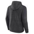 thumbnail image 3 of Men's Charcoal Detroit Lions Primary Team Logo Fitted Pullover Hoodie, 3 of 3