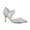 Silver, variant on Pennysue Women's White Strappy Short Heels With Pointed Toes Size 8.5