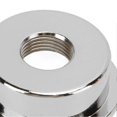 thumbnail image 2 of 2Pcs TL Electric Guitar Jack Covers, Round Metal Plate with Mounting Screws, Silver, 2 of 4