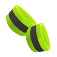 thumbnail image 4 of Naiovety 2 bandas reflectantes, brazalete elástico, pulsera, correas para piernas y tobillos, cinta reflectora de seguridad, correas para correr de Ciclismo Naiovety OD2737-00B, 4 of 6