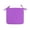 Purple, variant on 16x16 In Single Outdoor Patio Chair Cushion, Strapped Soft Foam Seat Pad, Replacement Mat for Garden Dining Chairs