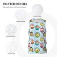 thumbnail image 3 of Sikiie Cute Cartoon Owls 3 Basketball Jersey Reversible Men's Mesh Athletic Sports Shirts Training Practice S-4XLSmall, 3 of 6