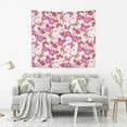 thumbnail image 5 of FREEAMG Spring Flower Butterfly Tapestry Aesthetic Tapestry Wall Hanging for Home Decor 60" x 40" Inches, 5 of 6