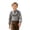 1-Black507, variant on Wxolcjlv Boys Oktoberfest Gingham Shirt Casual Buttons Down Long Sleeve Shirt , Sizes 2-14