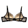 thumbnail image 2 of Brasier Vicky Form para Dama Bitono con Contraste y Transparencias en Tul Bordado Color Negro T 36B, 2 of 4