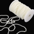 thumbnail image 2 of Cadena de Perlas Garland Jerler 24.6 Metros Cuentas Ivorio 6 mm, 2 of 7