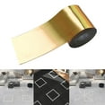 thumbnail image 4 of DOLITY Sticky DIY Wall Sticker Tile Seam Sticker Floor Line Corner Sticker Golden 1, 4 of 9