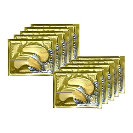 Eye Pads Refill (Smyrna Anti-Aging, Anti Wrinkle 24k Gold Collagen Eye Pads Patches, Eye Mask - For Puffy Eyes, Dark Circles,)