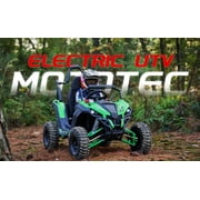 MotoTec Raider 48v 1200w UTV with Roll Cage Safety Bar, Adjustable Seat