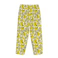 thumbnail image 5 of Daiia Banana Women's Sleep Pant with Pockets and Drawstring,Pajama Pants-Small, 5 of 9
