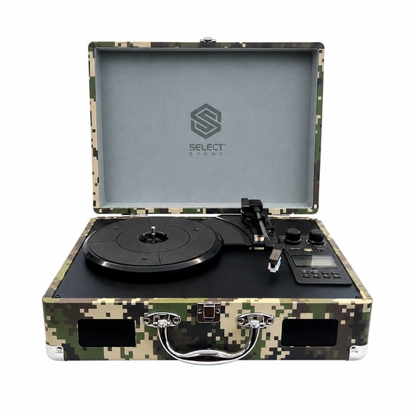 Tocadiscos Select Sound BT8001 Bluetooth Usb Fm Vinilos