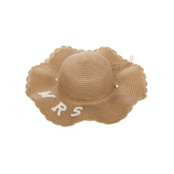 Brown Hat, Adult, Mrs. 1 piece by Trimmings