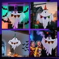thumbnail image 2 of Fun Little Toys Halloween Ghost Decorations Outdoor Tombstones Yard,Tree Window Wall Hanging Flying Cute Ghost Toy Indoor Party Backdrops Props Supplies Favors Decor, 2 of 8