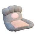 thumbnail image 1 of Lindo cojín para silla, bordado exquisito, diseño antideslizante, cómodo sofá perezoso. Gris, 1 of 4