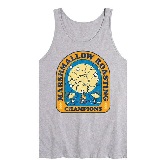 Peanuts - Marshmallow Roasting - Men's Jersey Tank Top
