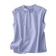 thumbnail image 2 of mfyjkho Camisetas Sin Mangas Para Mujer, Top Informal Sin Mangas Con Cuello En V Y Botones De Disco De Color Liso Para Mujer Vestidos Maxi Para Mujer Xl, 2 of 6