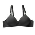 thumbnail image 2 of VONCOS Women Push-Up Bra- Solid Color Wirelfree Bras Underwear Black Size XL, 2 of 4