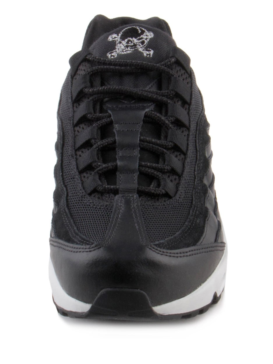 Mens Nike Air Max 95 Premium Rebel Skulls Black Chrome Off White 53841 Mens Nike Air Max 95 Premium Rebel Skulls Black Chrome Off White 53841