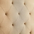 thumbnail image 3 of Rest Haven Hillboro Curved Edge Upholstered Headboard, Twin, Beige, 3 of 7