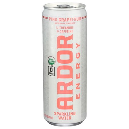 2X - Ardor Organic Inc Organic Pink Grapefruit Hydrate + Focus Sparkling Water 12 fl oz