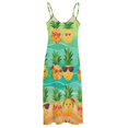 thumbnail image 5 of Lunarable Pineapple Sleeveless Dress for Women Clothing Female Women's Summer Skirt, 5 of 7