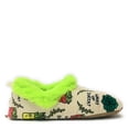 thumbnail image 3 of OoohGeez Womens Funny House Fluffy Fuzzy Sherpa Slipper with Grippers, What Up Succa, S, 3 of 4