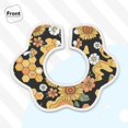 thumbnail image 3 of Hirioo Mushrooms Honeycomb for Baby Cotton Petal Bib Drool Bibs for Baby Boy Unisex, 3 of 9