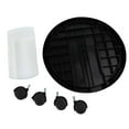 thumbnail image 3 of Bgsha 286mm 350mm 400mm Home Garden Removable Flowerpot Tray Base With Rotating Wheels, 3 of 10