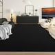 thumbnail image 2 of Area Rug Zedrew, espuma viscoelástica negra, 150 x 210 cm, para dormitorio, 2 of 9