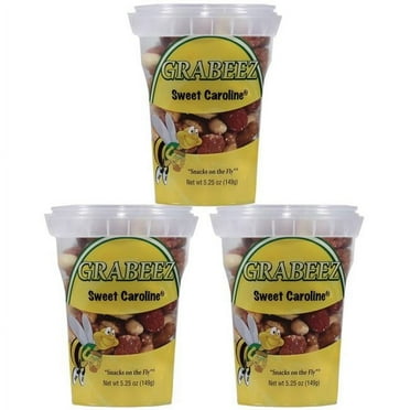 Grabeez Snack Cups 296601 Sweet Caroline Snack, 5.25 oz - Pack of 12