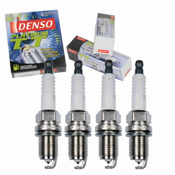 4 pc DENSO Platinum TT Spark Plugs compatible with Acura Integra 1.8L L4 1990-1991