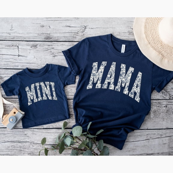 Mama and Mini Shirt Set, Mother Daughter Shirts, Mommy and Daughter Matching Set, Mama and