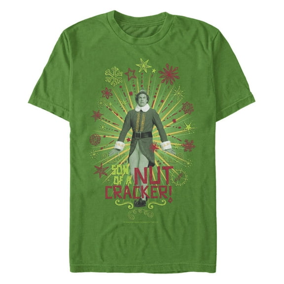Men's Elf Son of a Nutcracker Quote  Graphic T-Shirt