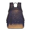 thumbnail image 1 of Balery Gold Black Glitter Mochila Ligera para Hombres y Mujeres – Resistente y Impermeable, Ideal para la Escuela, el Trabajo, los Viajes y el Uso Diario, 1 of 7