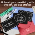 thumbnail image 2 of ARTISTRO 2 White Acrylic Paint Markers - 0.7mm Extra Fine-Tip Paint Pens - Perfect for Crafting, Art Projects, & More, 2 of 8