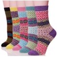 thumbnail image 1 of EBMORE Medias Térmicas de Lana para Mujer para Senderismo 5 Pares, 1 of 6