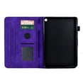 thumbnail image 2 of SaniMore Case for Amazon Fire HD 8 & 8 Plus (12th/10th Generation, 2022/2020), PU leather Embossed Tree Auto Sleep/Wake Pen Holder Card Slots Anti-slip Strip Flip Folio Wallet Business Cover, Purple, 2 of 9