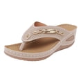 thumbnail image 1 of DAFEI Sandales de Plage Sandales de Plage pour Femmes Sandales de Plage pour Dames Chaussures Compensées d'Été Pantoufles pour Femmes Sandales Bohèmes Chaussures Mode, 1 of 8