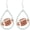 Football B, variant on Zephyriana Glitter Football Game Day Dangle Earrings Resin Touch Down Football Earrings Sport Team Race Game Day Jewelry Accessories Outfits Gifts